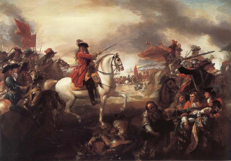 Benjamin West The Battle of the Boyne France oil painting art